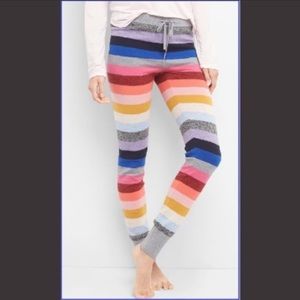 Gap Striped Sweater Legging Lounge Pants